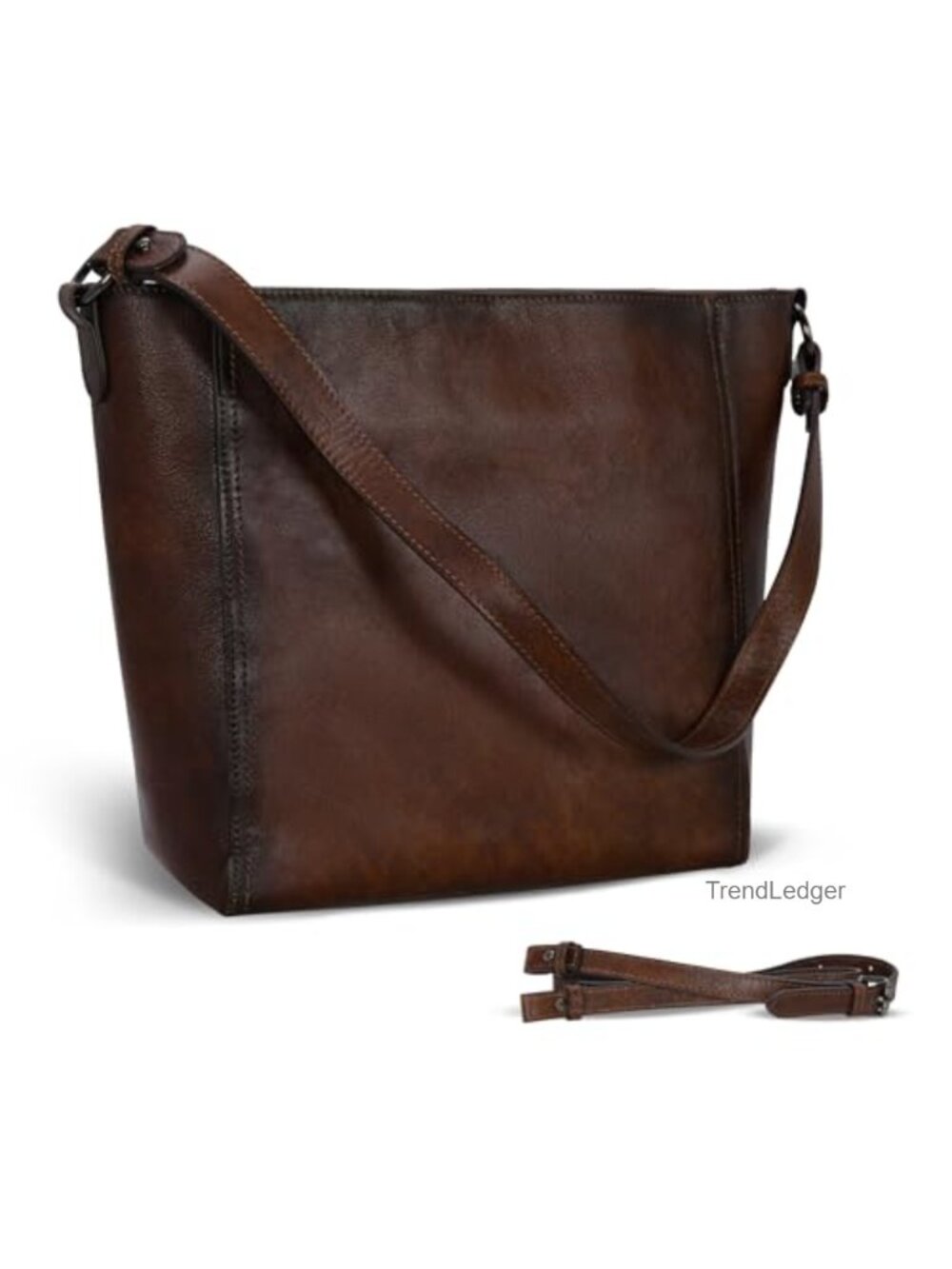 Genuine Leather Tote Shoulder Handbag Hobo Crossbody Purse Medium